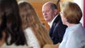 German Chancellor Olaf Scholz castigated European climate protestors tactics during a Monday visit to a Berlin-area elementary school, calling it "completely nutty to somehow stick yourself to a painting or on the street."
