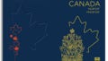 Front and back covers of the new Canadian passport, as posted on the government website.