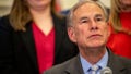 Texas Gov. Greg Abbott looks on during a news conference on March 15, 2023 in Austin, Texas.