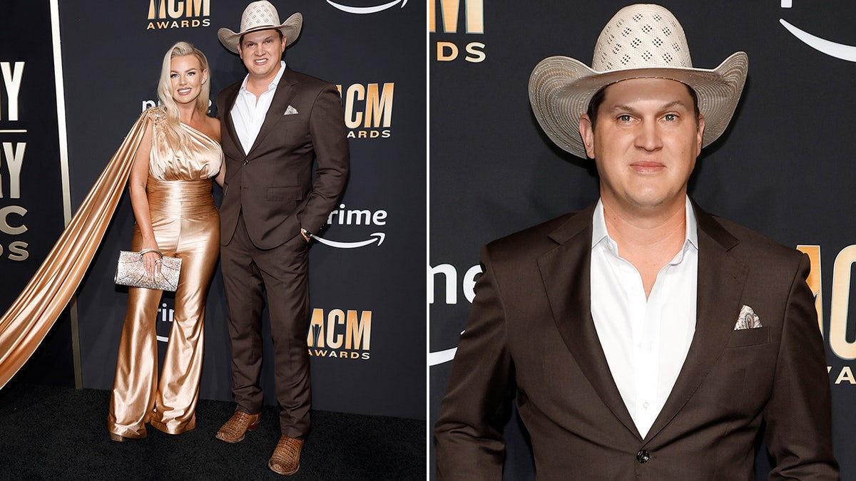 Jon Pardi and Summer Duncan at the ACM Awards