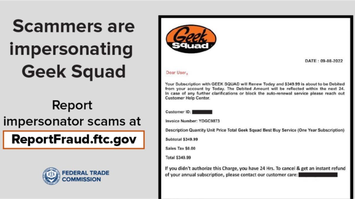 Don T Fall For Geek Squad PayPal Scam Alert Fox News   1 Geek Squad And PayPal Scam Alert FTC GEEK SQUAD 