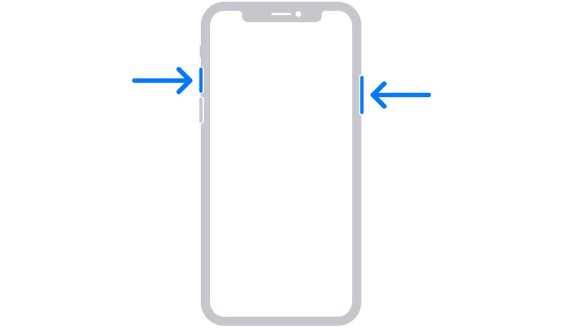 Image of white-blank phone 