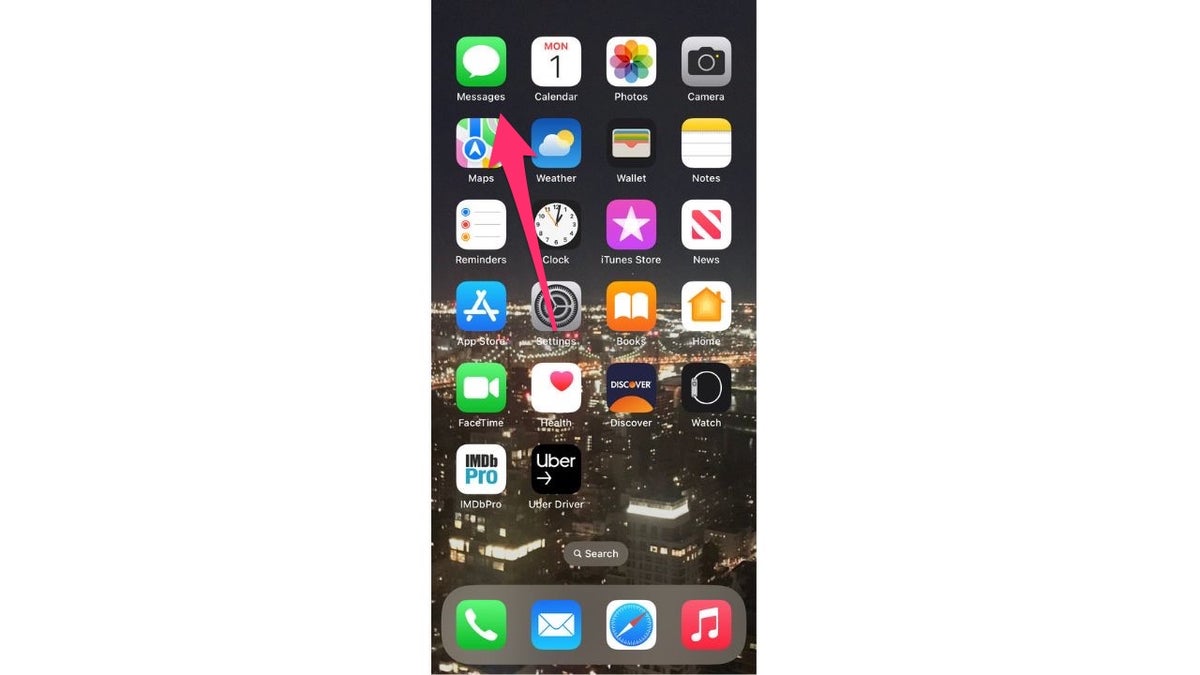 iMessage app screenshot