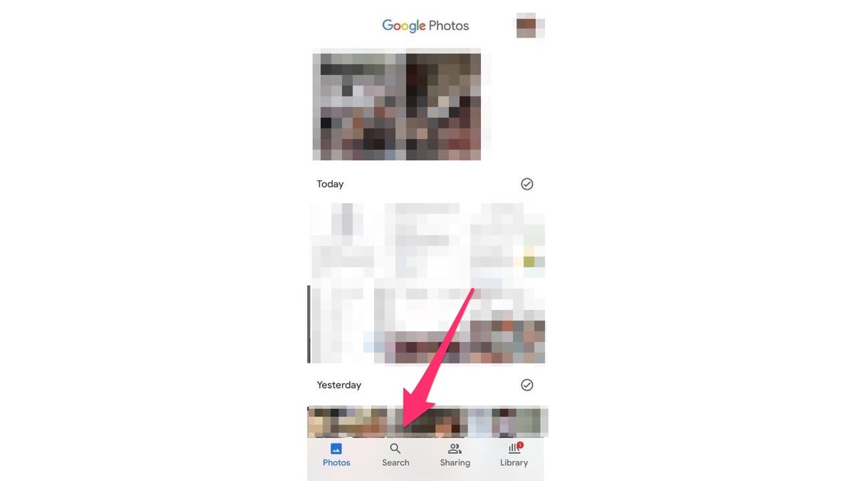 Photo search in Google