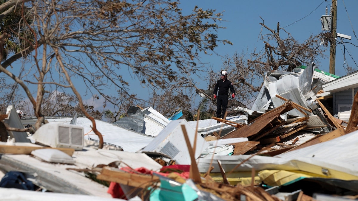 Florida wreckage from hurricane