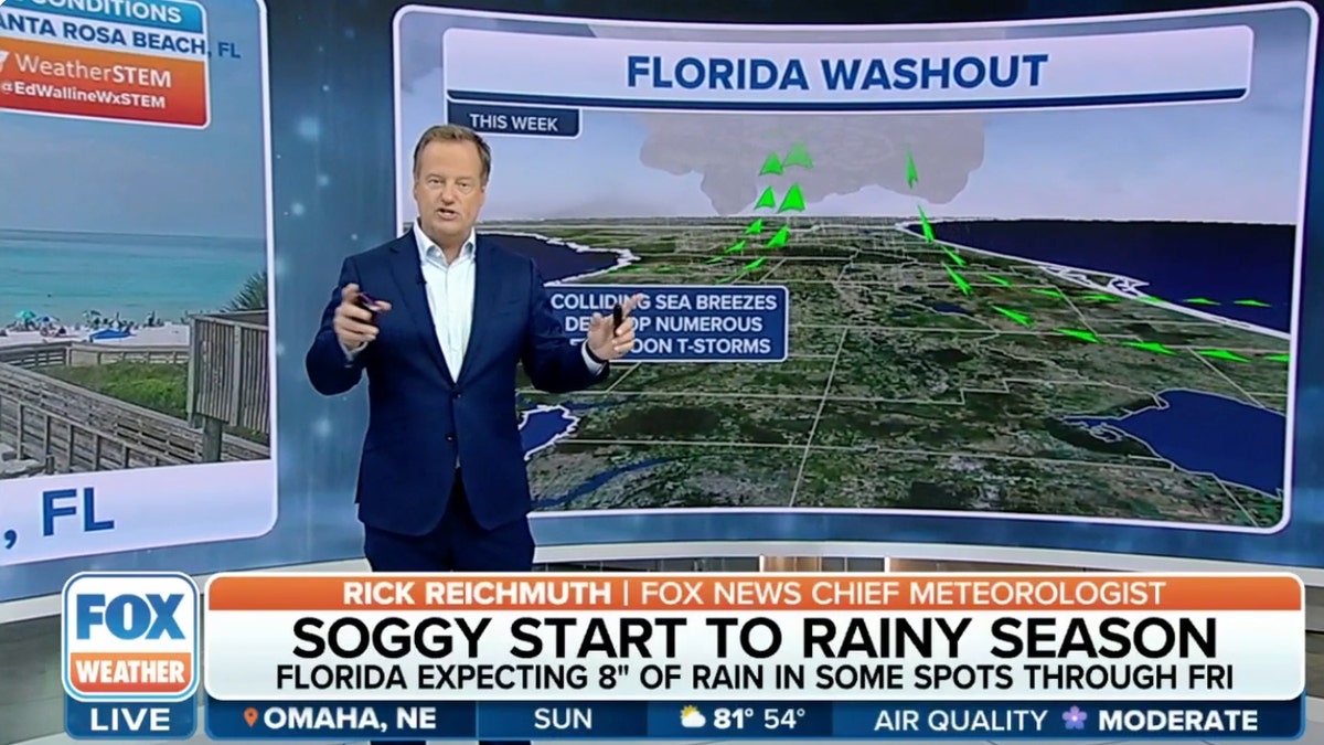 A Fox Weather map