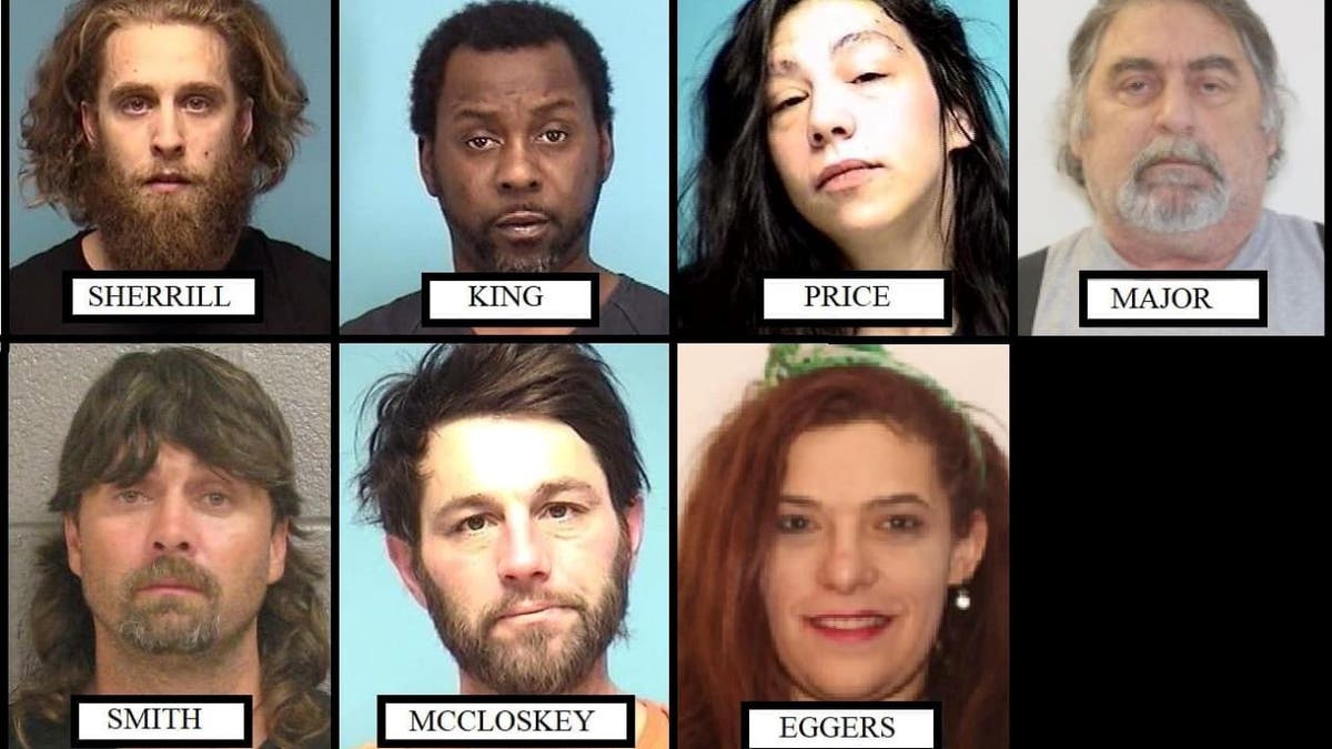 Mugshots of 7 drug bust suspects