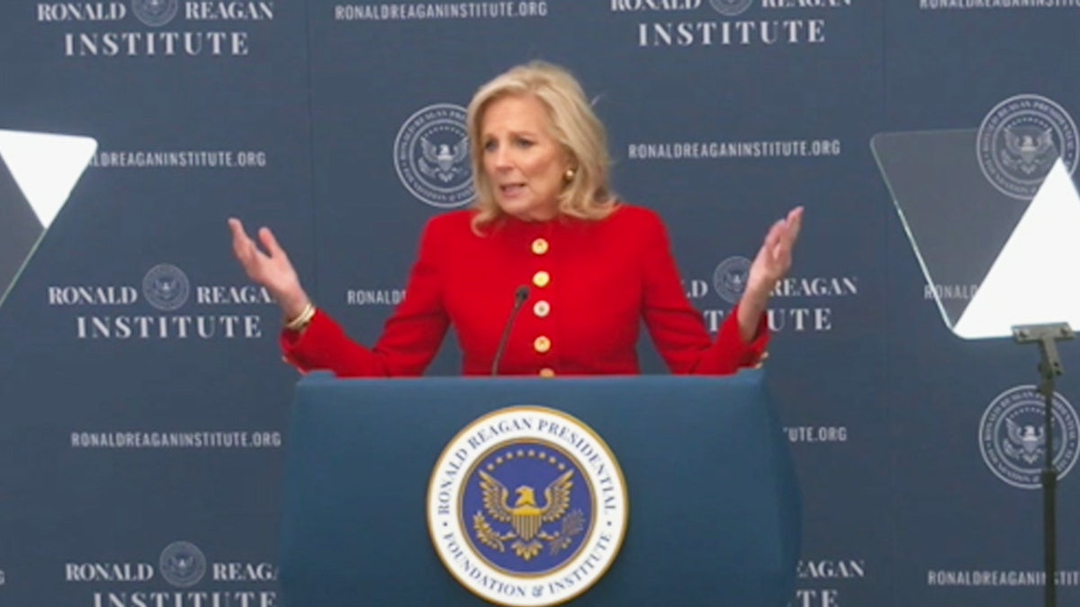 Jill Biden at the Reagan Institute Summit of Education