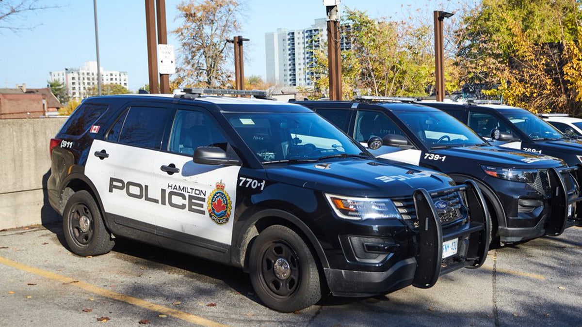 Hamilton Police vehicle