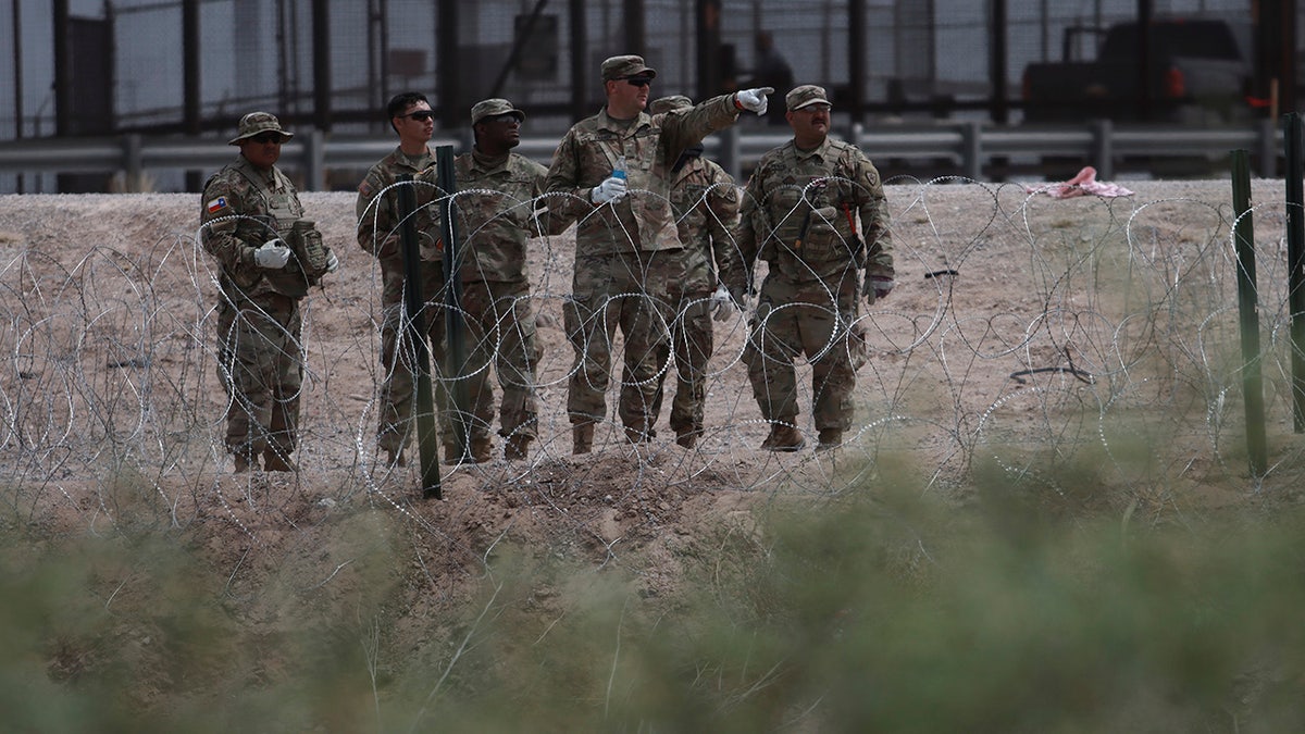 Texas National Guard at border