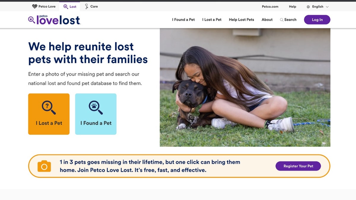 Simplify finding your lost pet