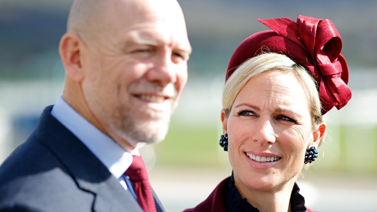 Mike Tindall and Zara Tindall in 2023