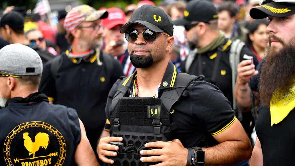  Proud Boys chairman Enrique Tarrio