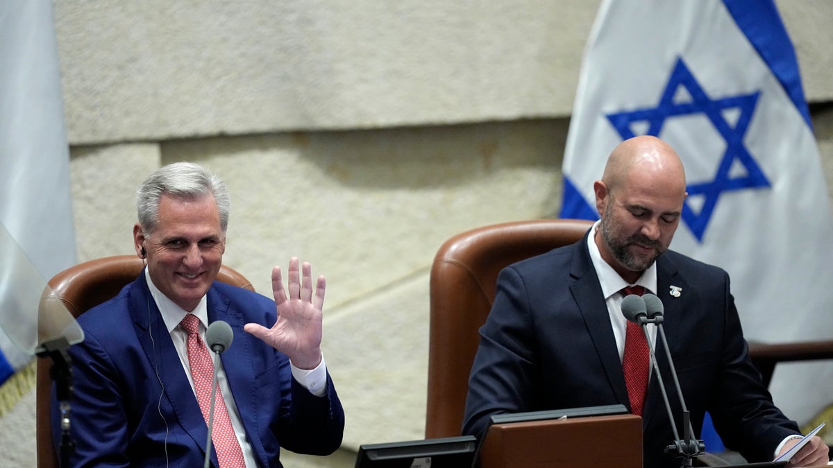 Kevin McCarthy in Israel