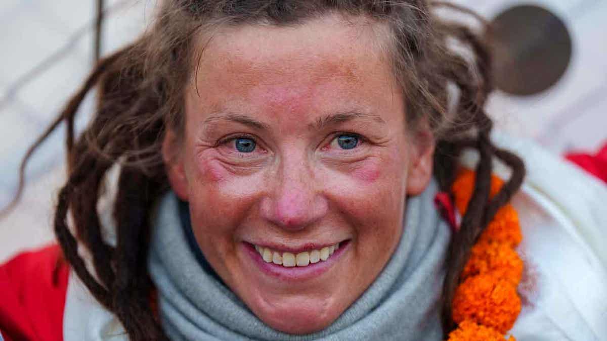 Norwegian climber Kristin Harila