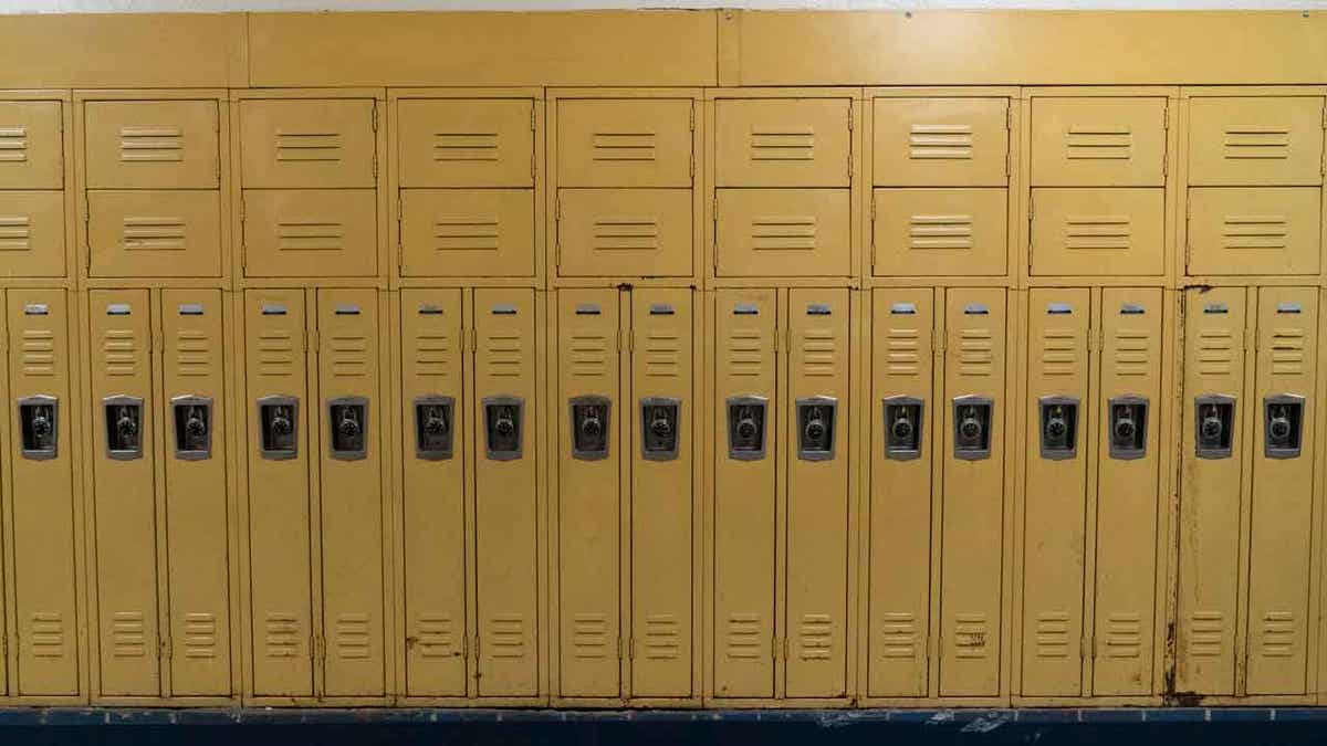 high school lockers