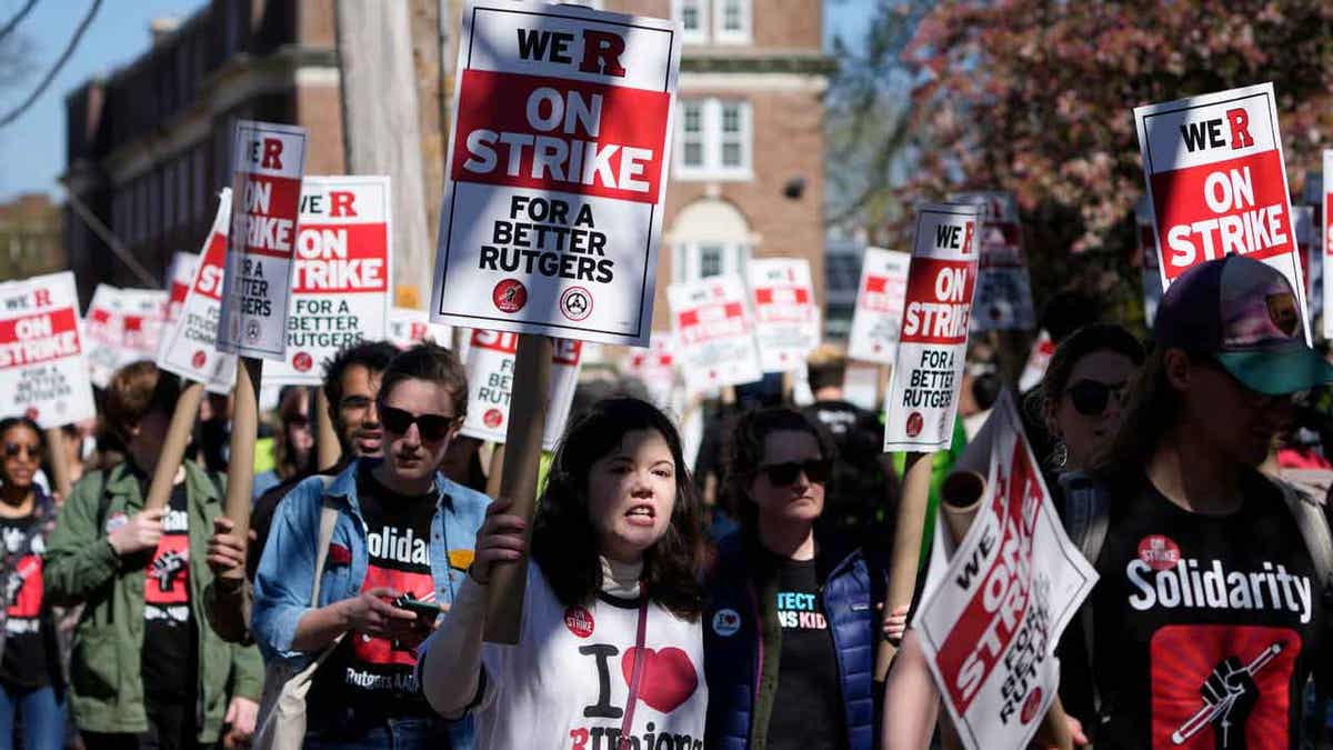 Rutgers strike