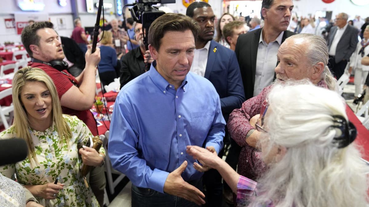 Ron DeSantis in Iowa