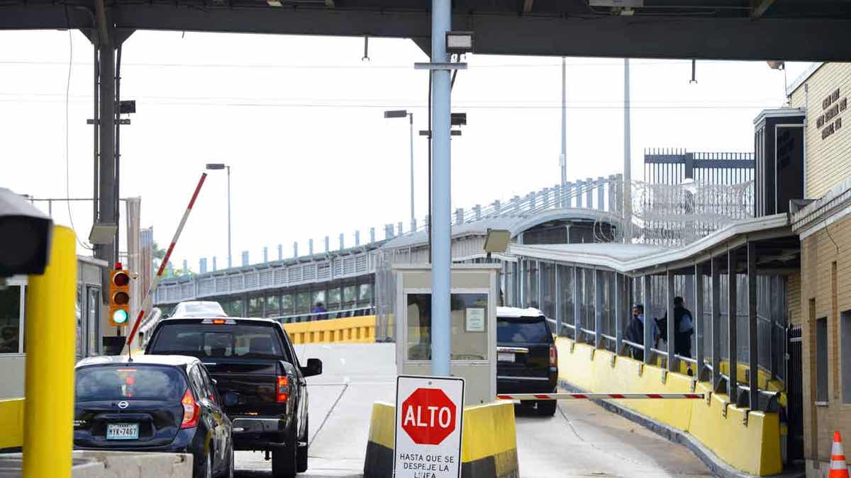 Motorists pay toll at Gateway International Bridge