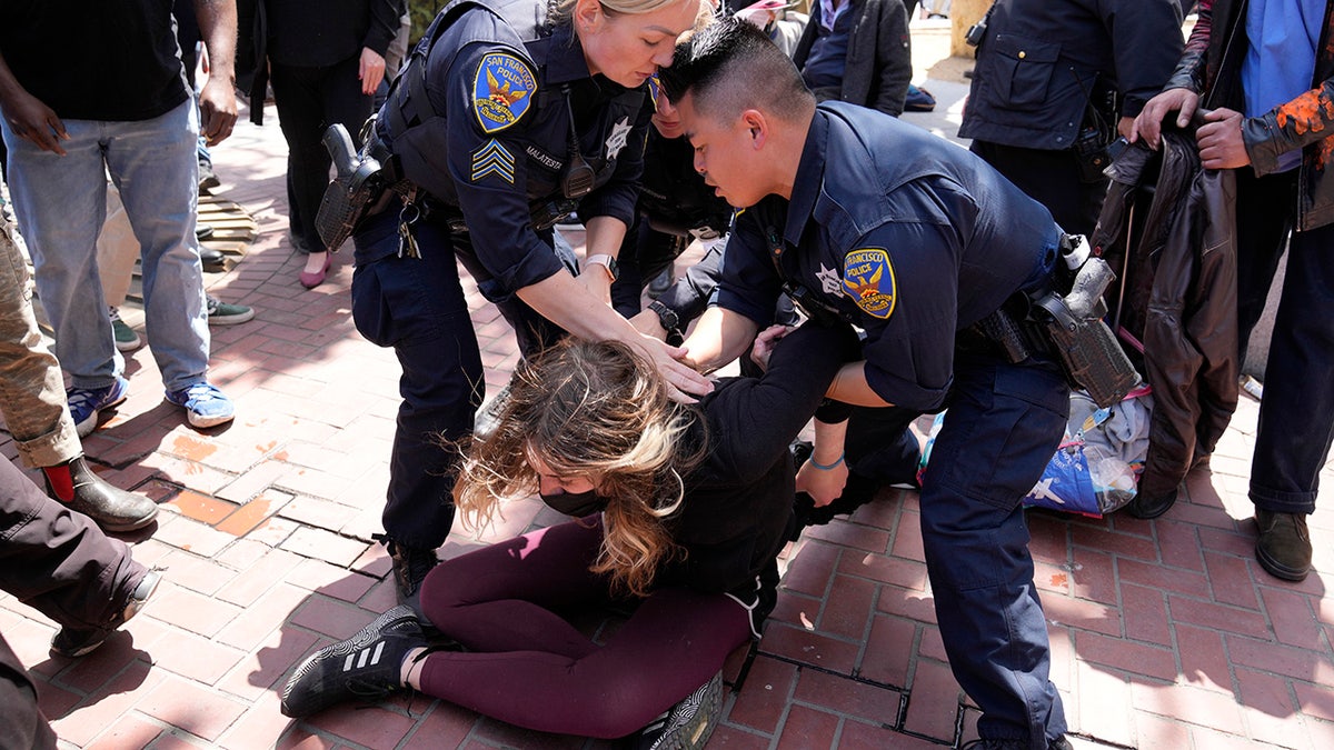 Protester arrested in San Francisco