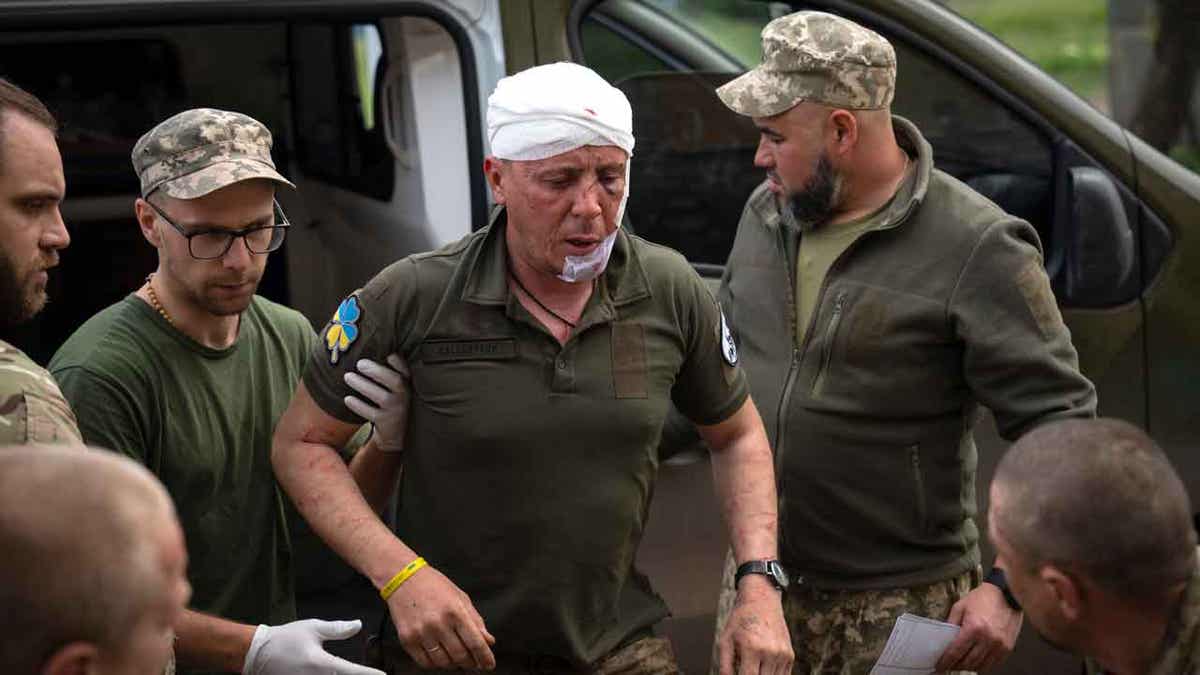 Ukrainian soldiers