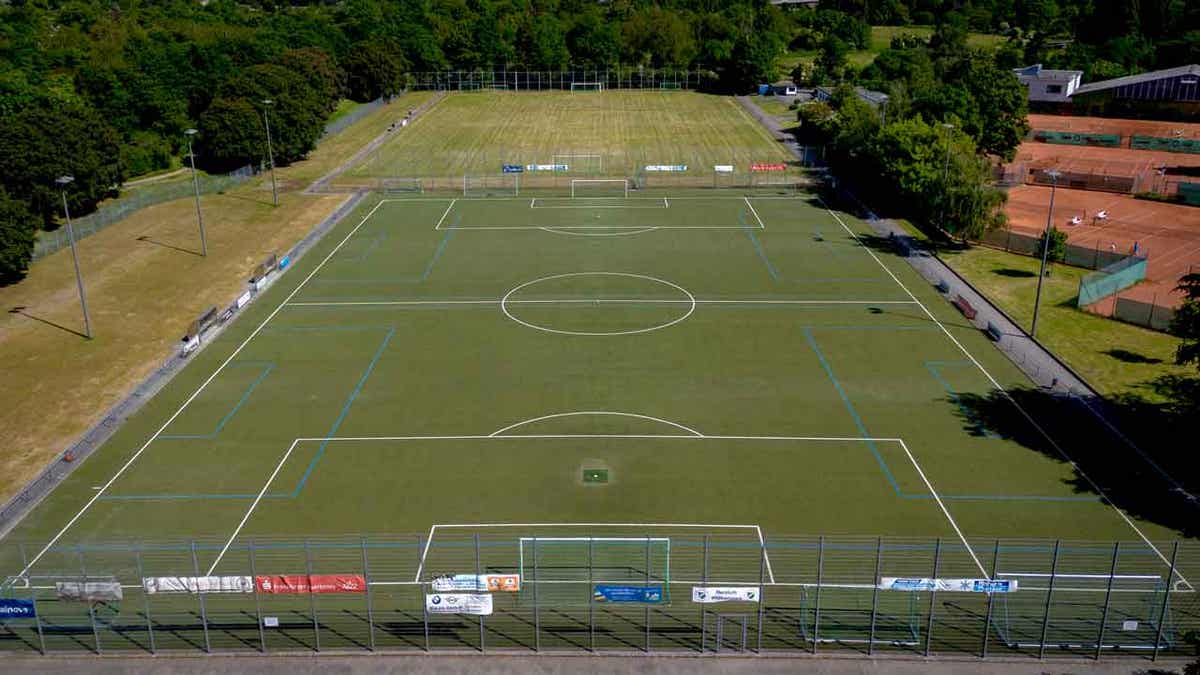 Pitches of a soccer club 