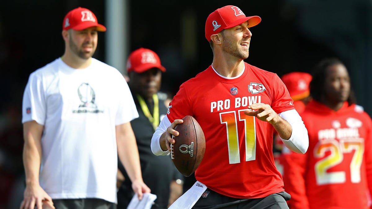 Alex Smith at the NFL Pro Bowl