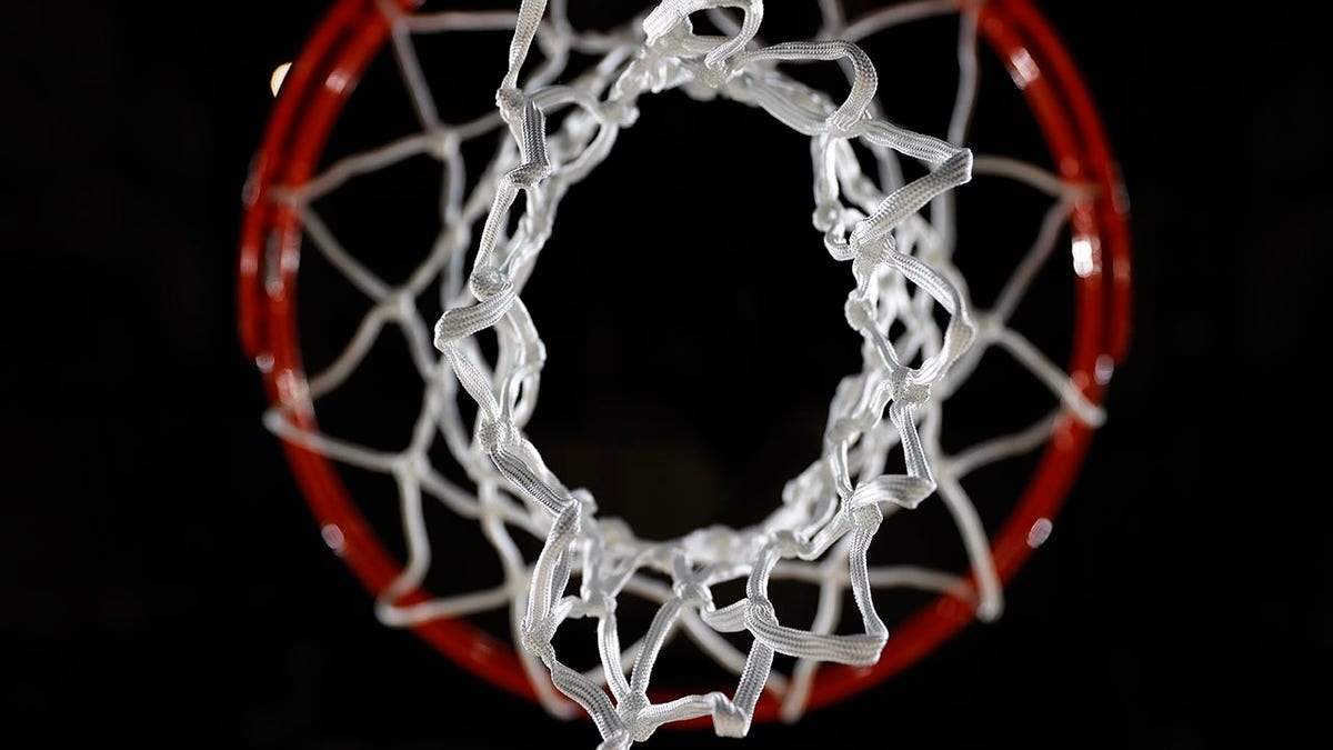 A basketball hoop
