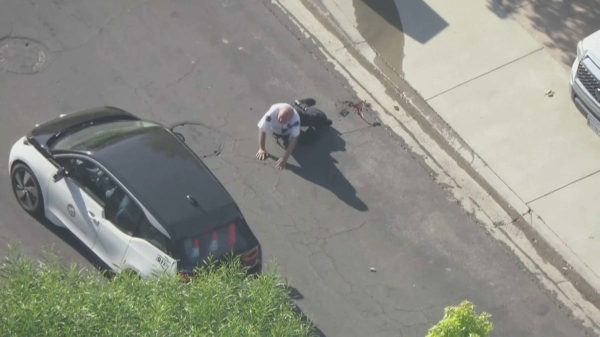 volunteer collapsed in street