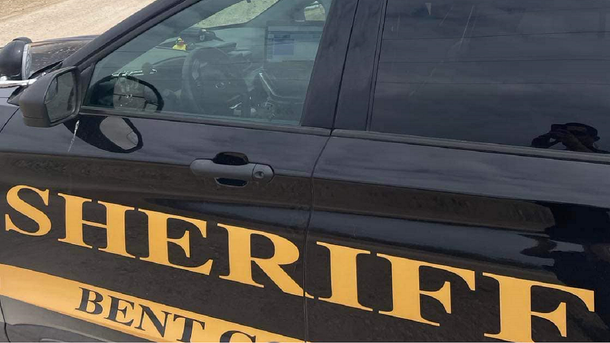 Colorado Bent County Sheriff's Office vehicle
