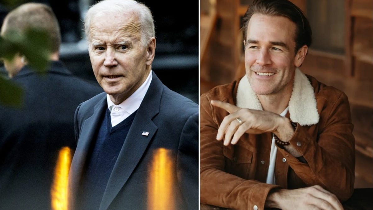 Biden and Van Der Beek