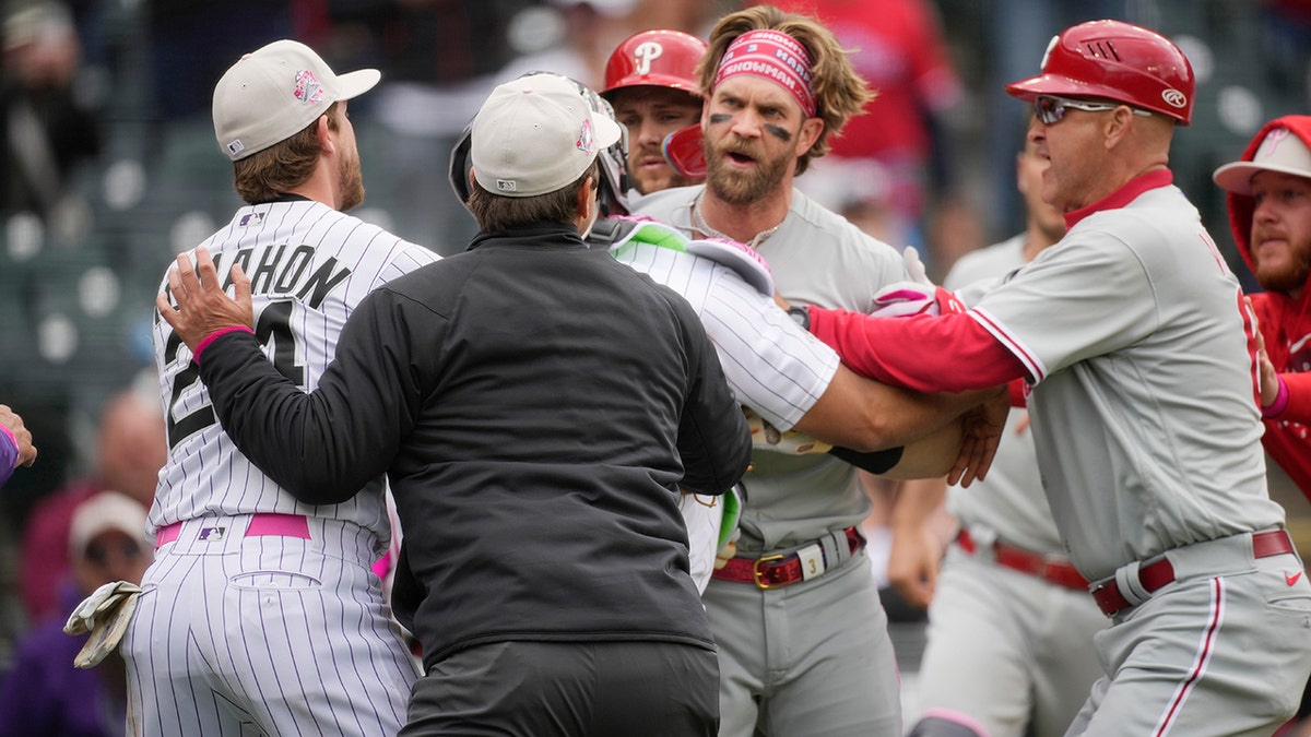 Bryce Harper angry