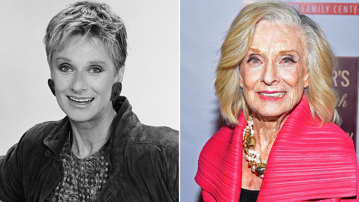 Cloris Leachman then and now
