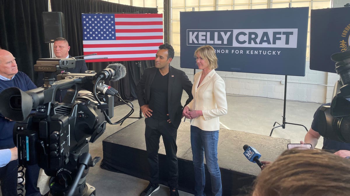 Vivek Ramaswamy and Kelly Craft