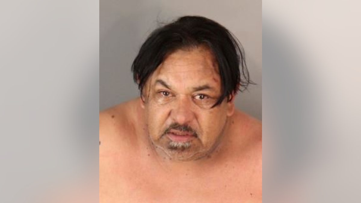 Gilberto Puga shirtless mugshot