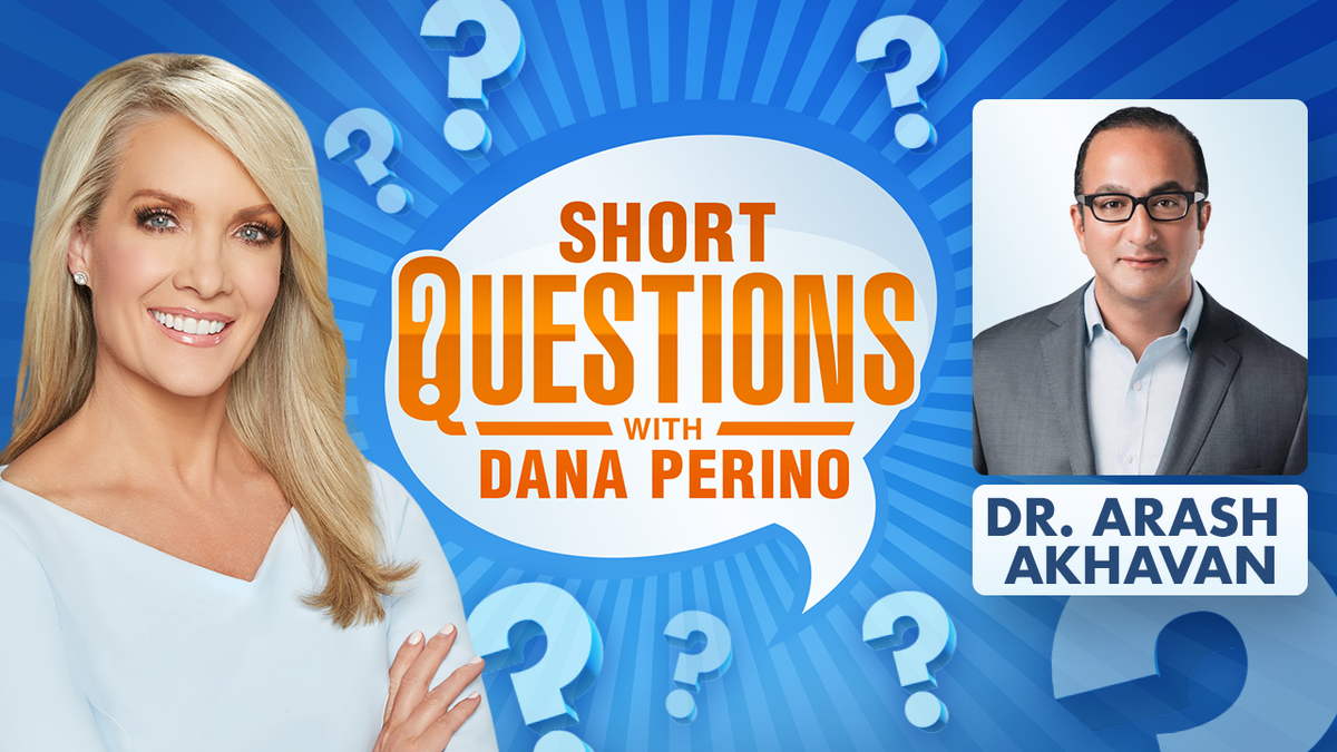 Dana Perino and Dr. Arash Akhavan, dermotologist