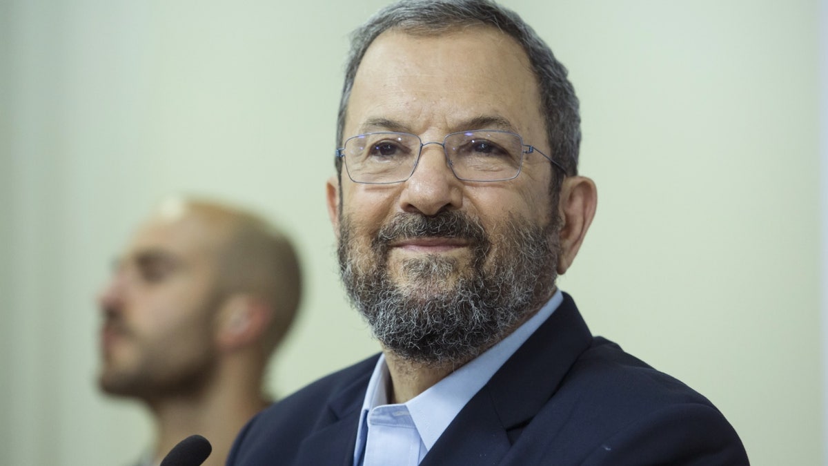 former Israeli PM Ehud Barak