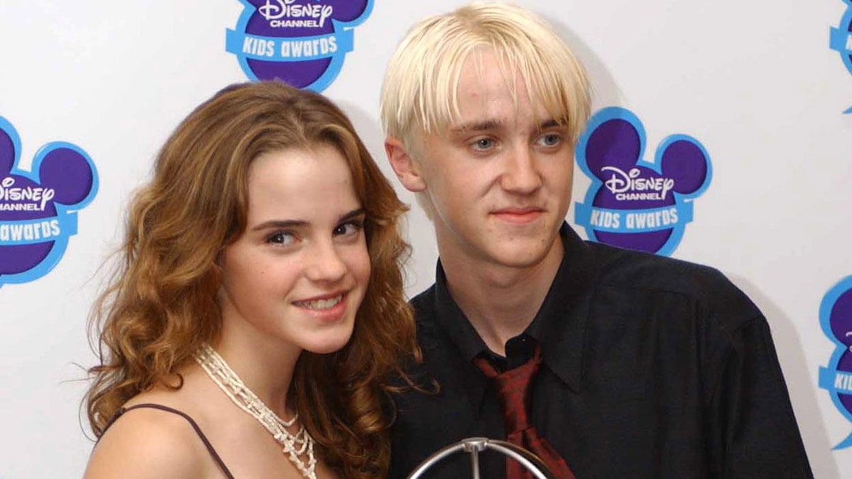 Emma Watson and Tom Felton at the Disney Channel Kids awards