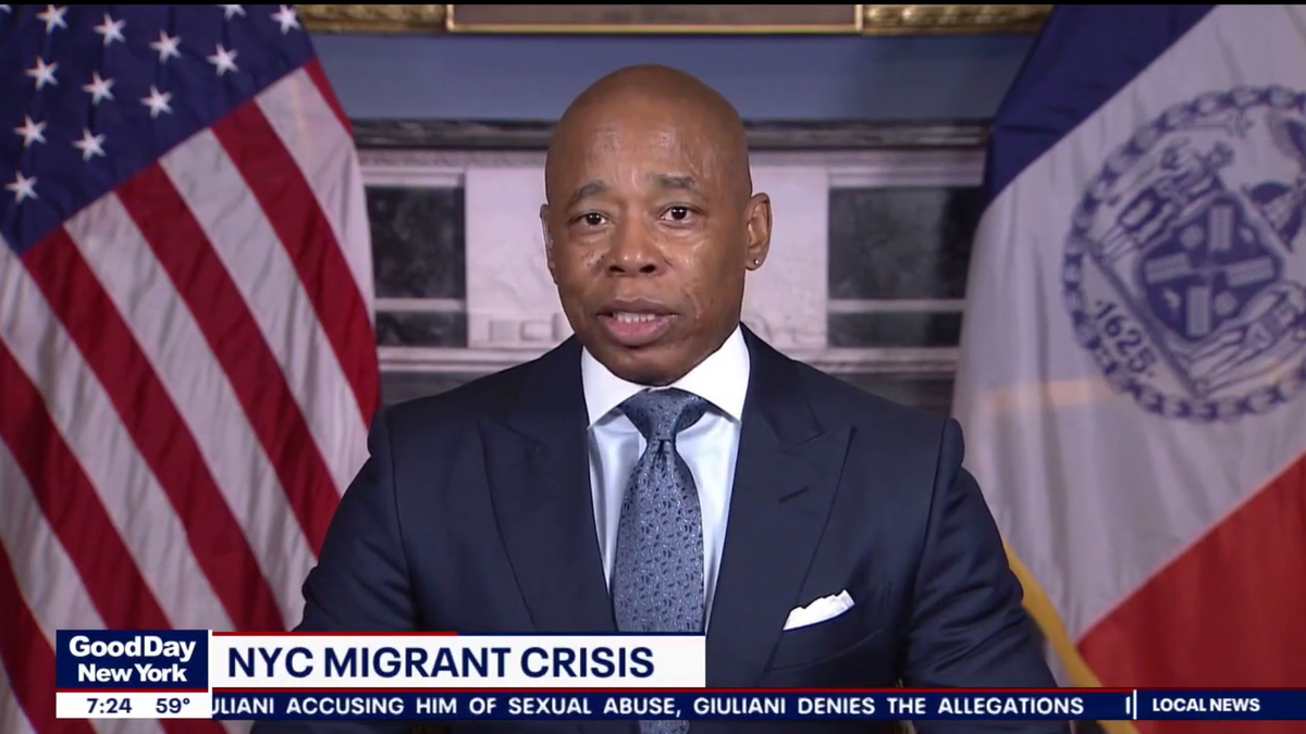 New York Anchor Asks Eric Adams 'where The Heck' Is Biden On Migrant ...