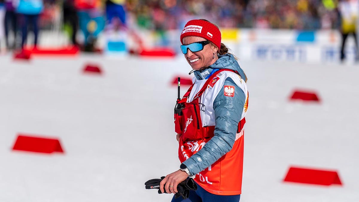 Justyna Kowalczyk during FIS Nordic World Ski Championship in 2019
