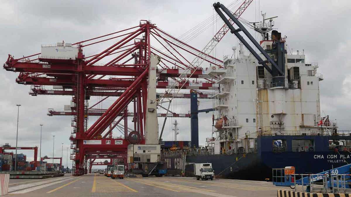 Port in Nigeria