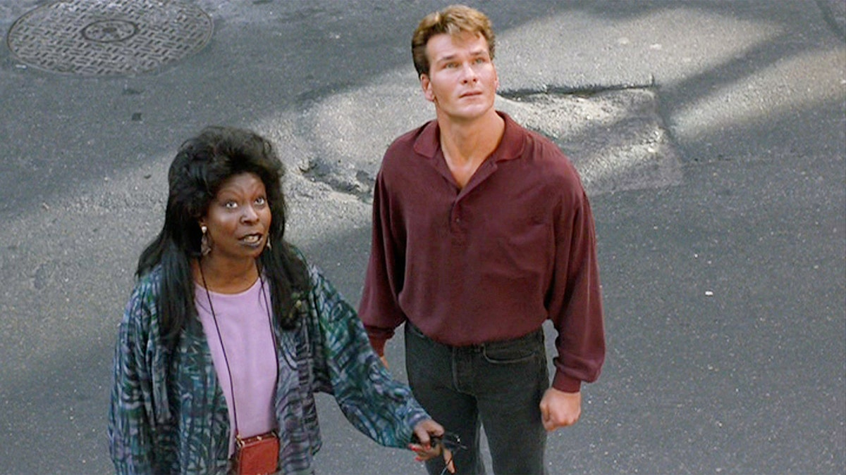 Whoopi Goldberg and Patrick Swayze in "Ghost."