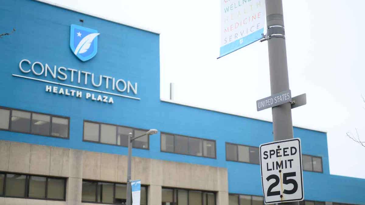 Exterior view of Constitution Health Plaza