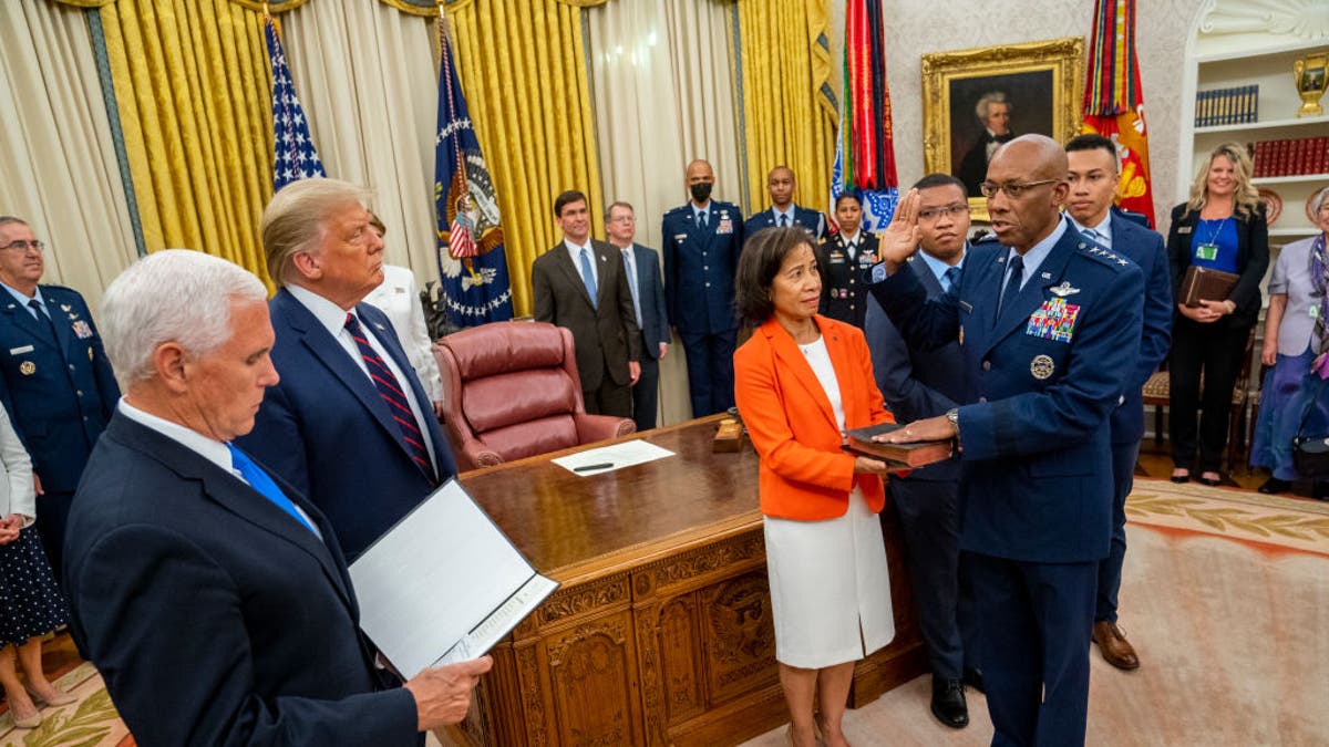 Gen. Charles Q. Brown Jr. sworn in as Air Force Chief of Staff