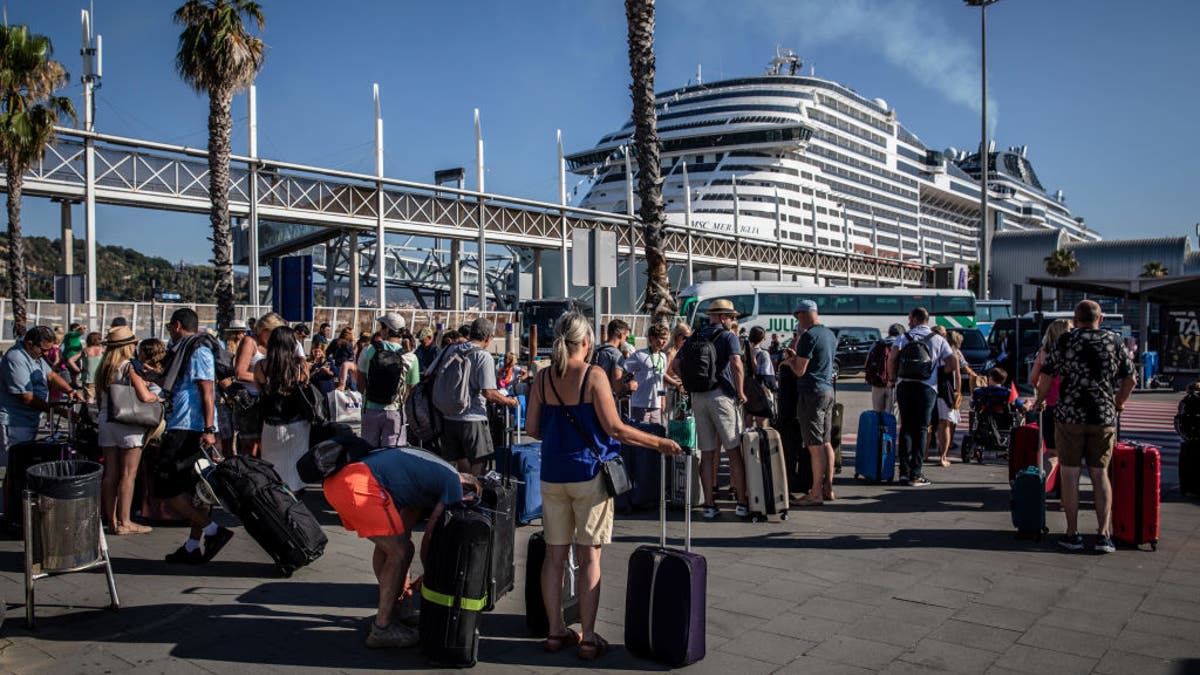 Barcelona port