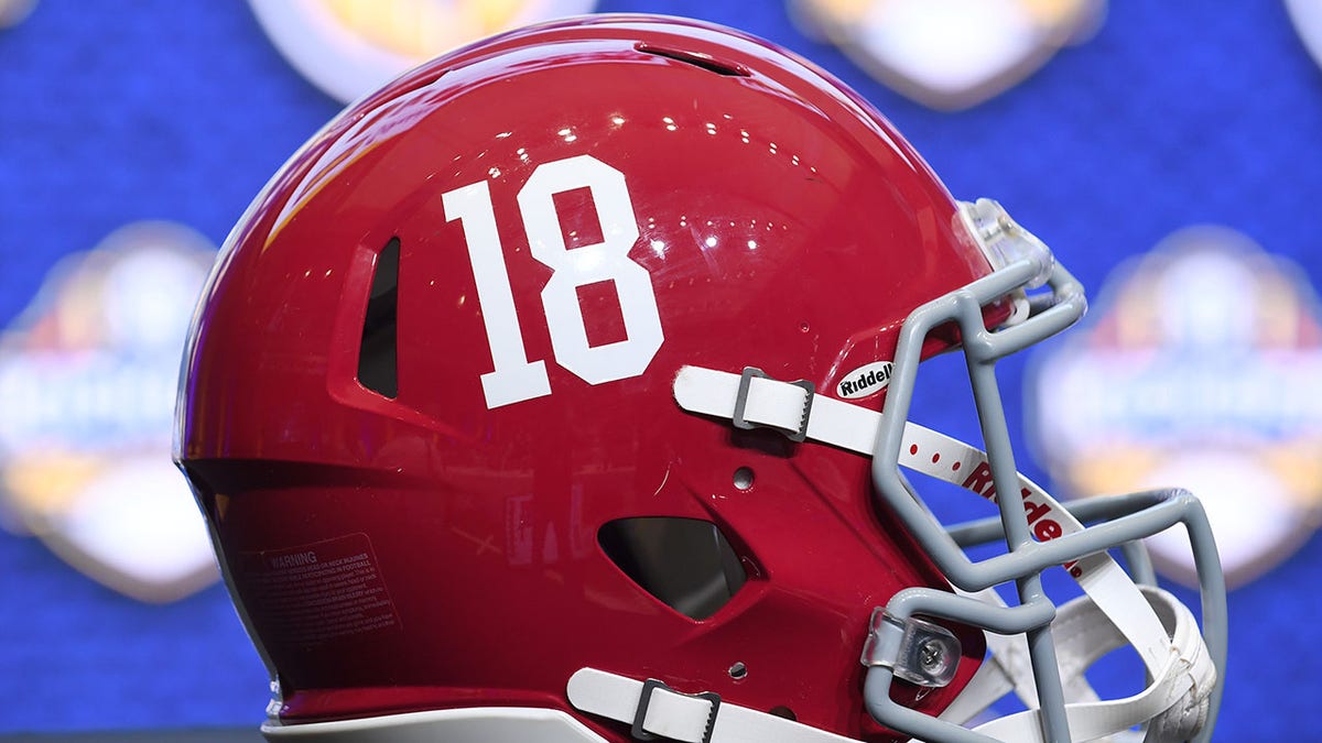 Alabama football helmet