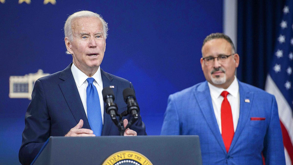 Joe Biden, Miguel Cardona