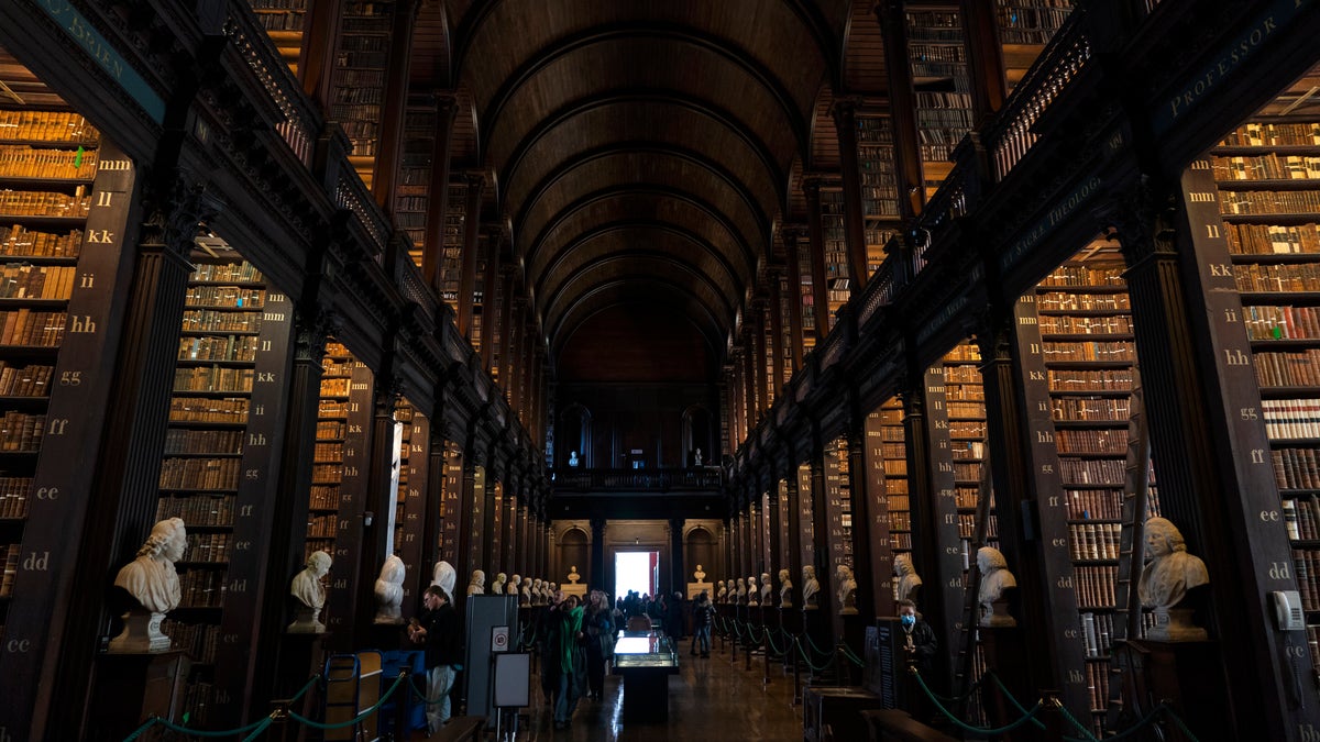 Dublin Trinity library