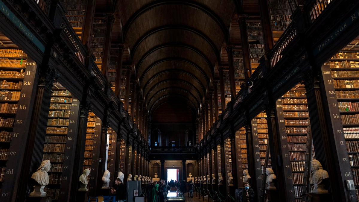 Dublin Trinity library