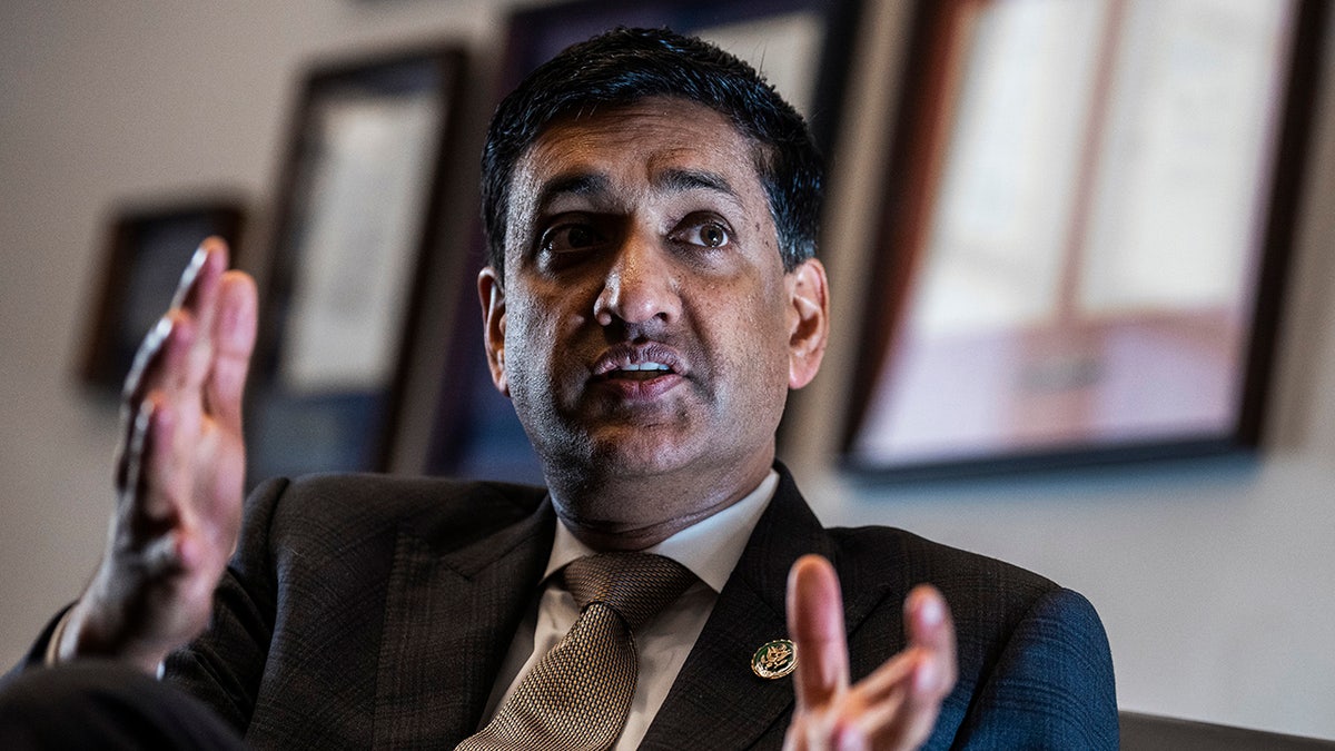 Ro Khanna sits for an interview